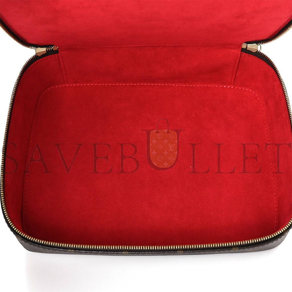 LOUIS VUITTON MONOGRAM NICE JEWELRY CASE M43449 (24*18*6cm)